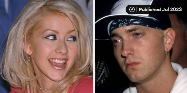 Eminem And Christina Aguilera's Iconic '00s Feud Explained