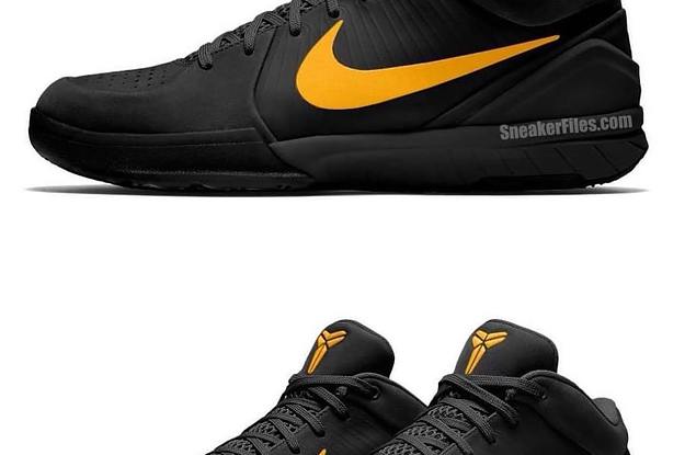 'Black/Gold' Nike Kobe 4 Rumored to Drop in December