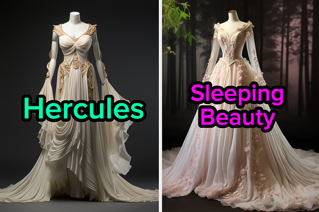 28 Wedding Dresses Inspired By Disney And Pixar Movies Made By AI