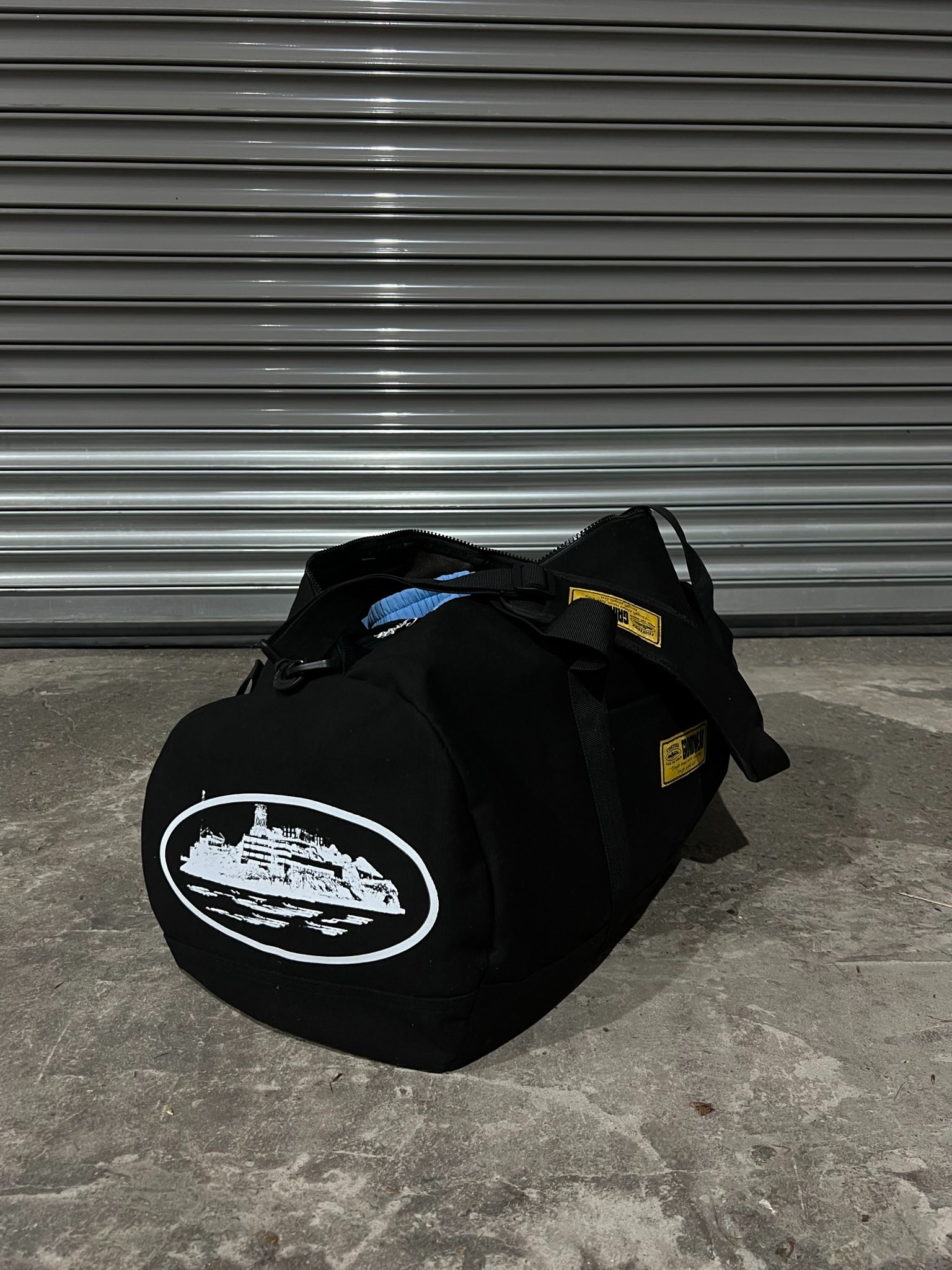 Corteiz Duffle Bag in Black