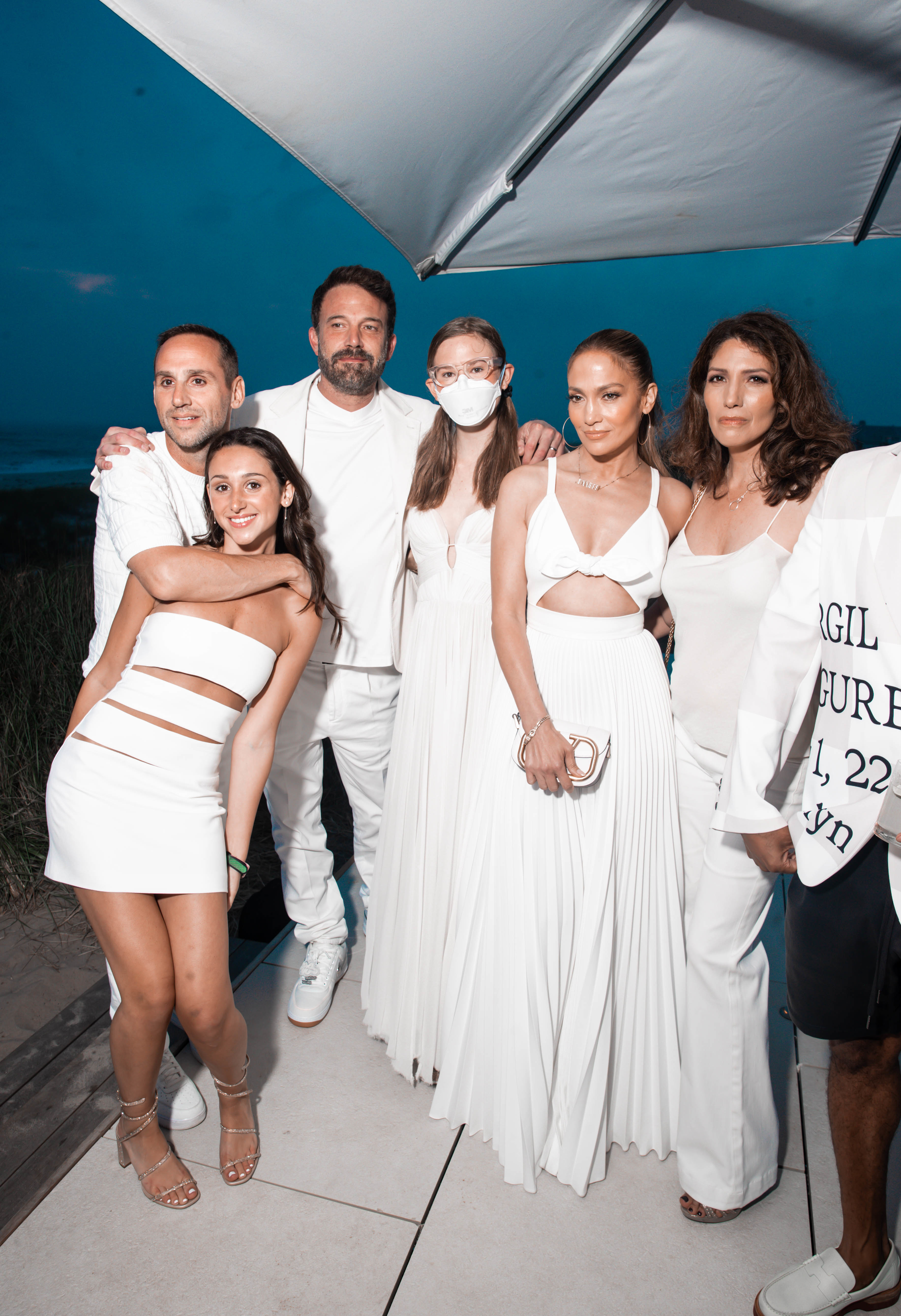 guests in hamptons for michael rubin party