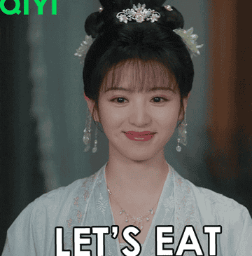 character from new life begins saying let&#x27;s eat