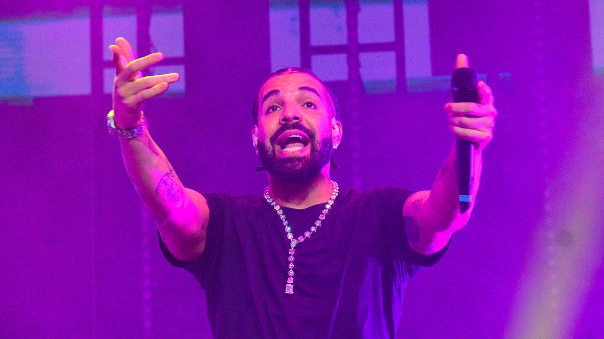Elsewhere in show, Drake appeared onstage alongside a hologram that resembled a younger version of him.