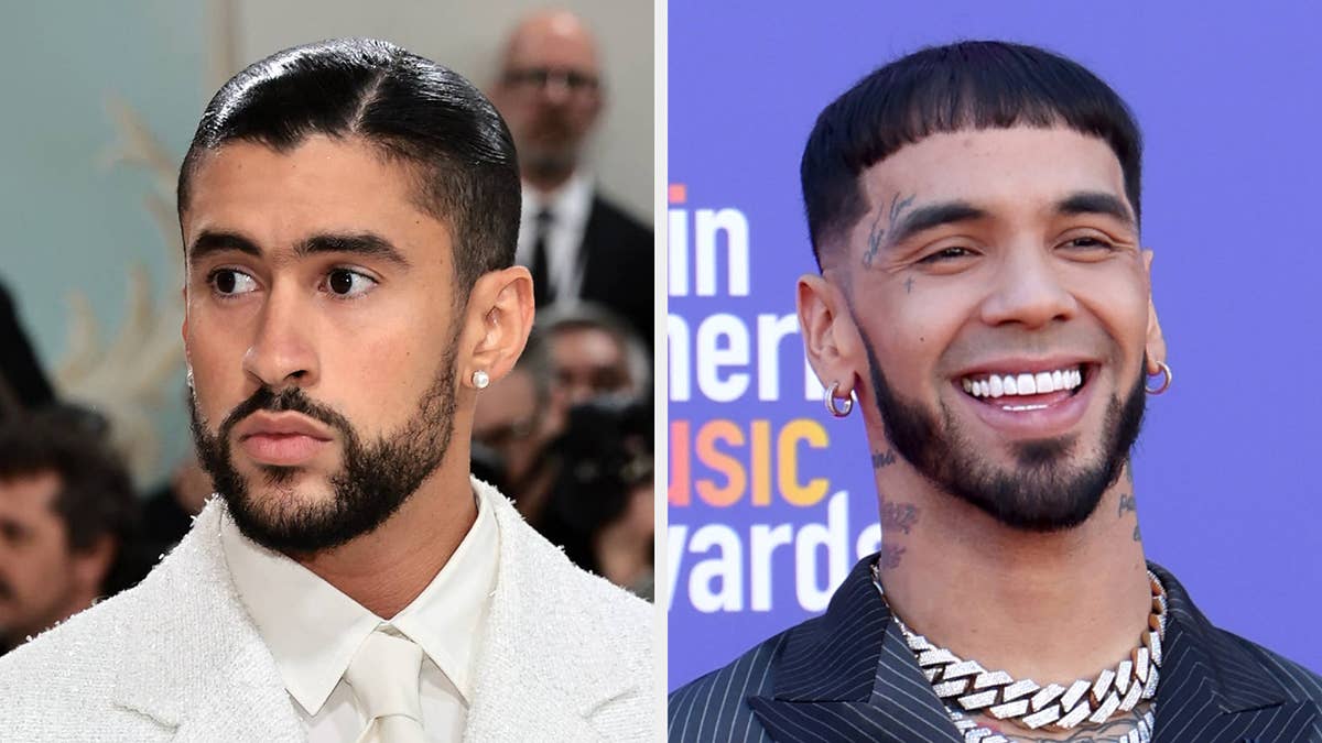 Anuel AA confronted Bad Bunny about his verse on Tainy's new album 'DATA.'