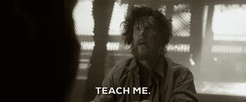 GIF of Doctor Strange saying &quot;teach me&quot;