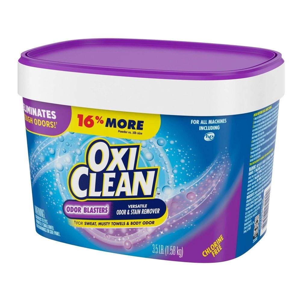 the OxiClean odor blaster