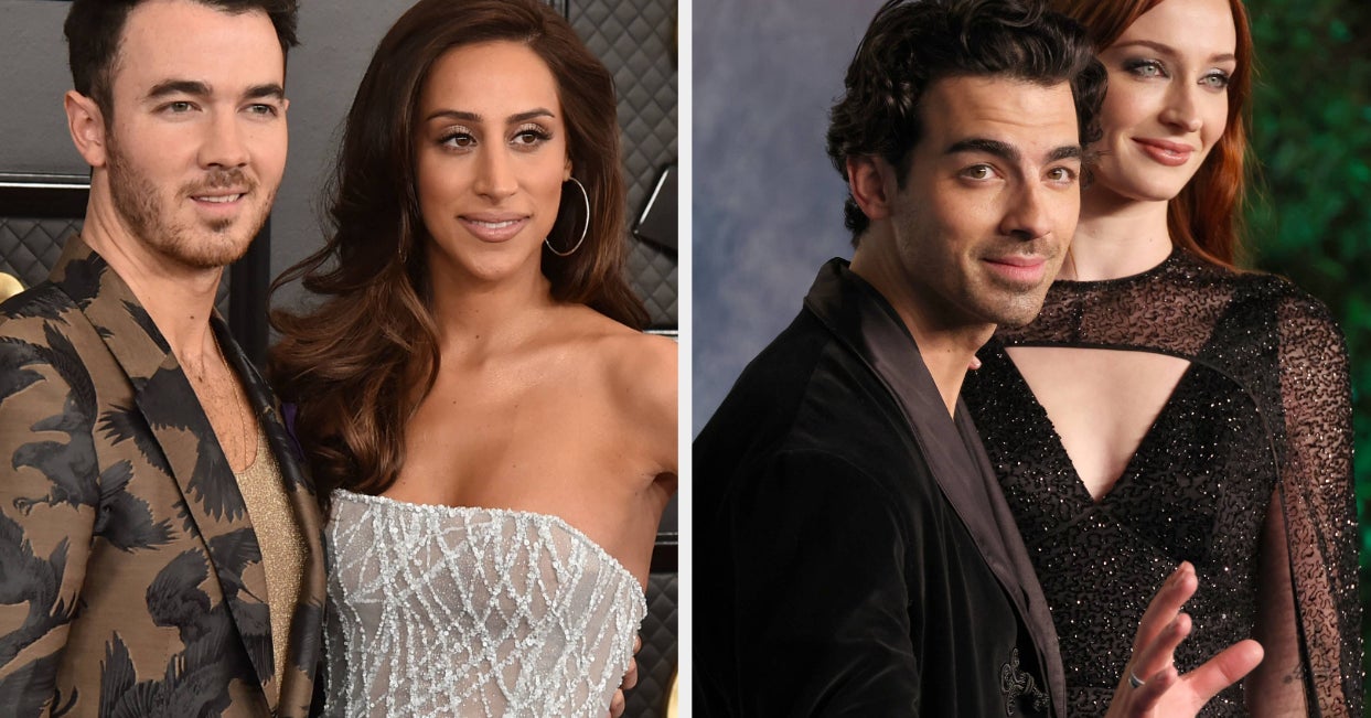 Kevin & Danielle Jonas Got Honest About Feeling “Less Than” Nick, Joe, And Their Wives Priyanka And Sophie