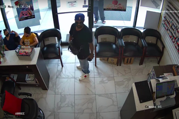 robbery suspect seen in video