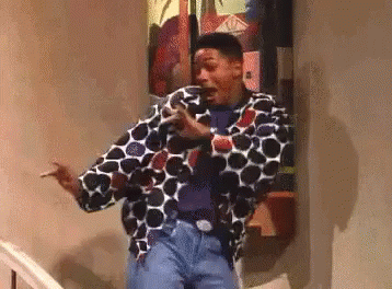 Gif of Will Smith dancing