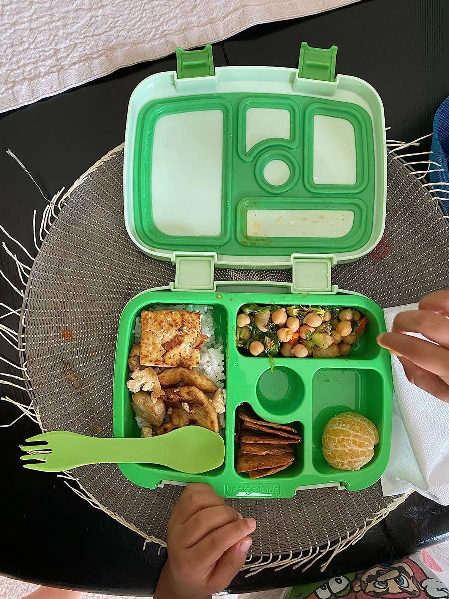 Bentgo Seafoam Green Kids Bento Lunch Box + Reviews