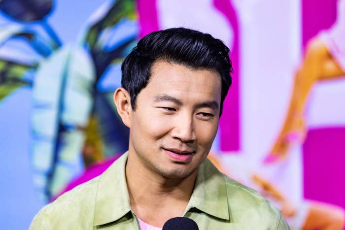 Simu Liu attends &quot;Barbie&quot; Canadian Press Day on June 28, 2023 in Toronto, Ontario