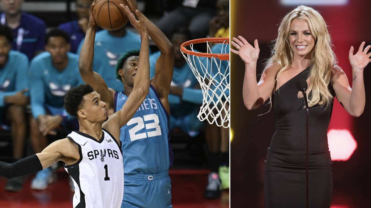 The No. 1 draft pick, who recently landed in hot water with Spears following an incident with the pop star, was trolled by Britney's fans after he was posterized by Kai Jones of the Charlotte Hornets.