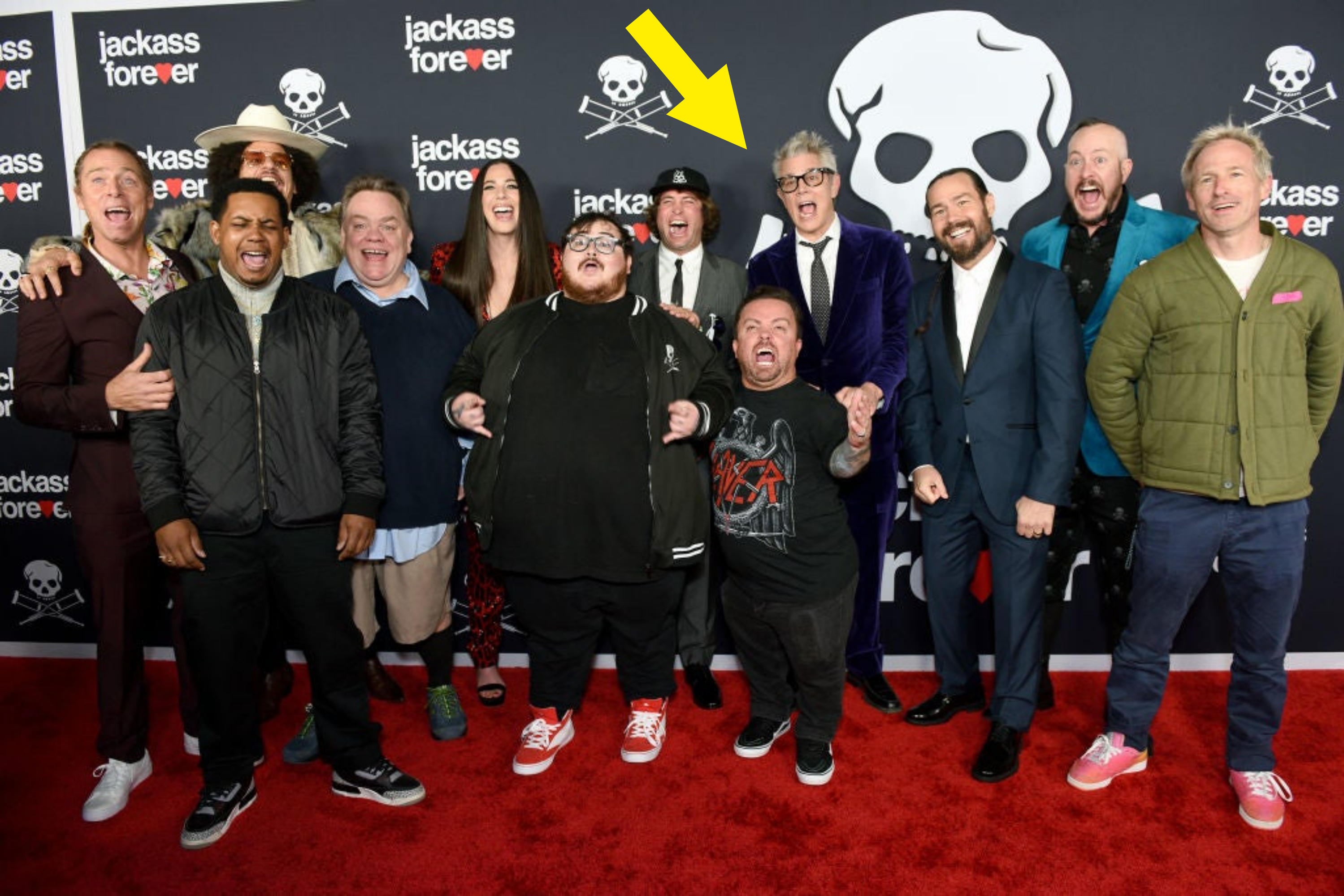 The cast of &quot;Jackass Forever&quot;