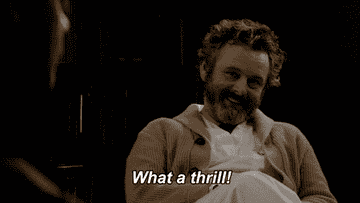 michael sheen saying what a thrill on prodigal son