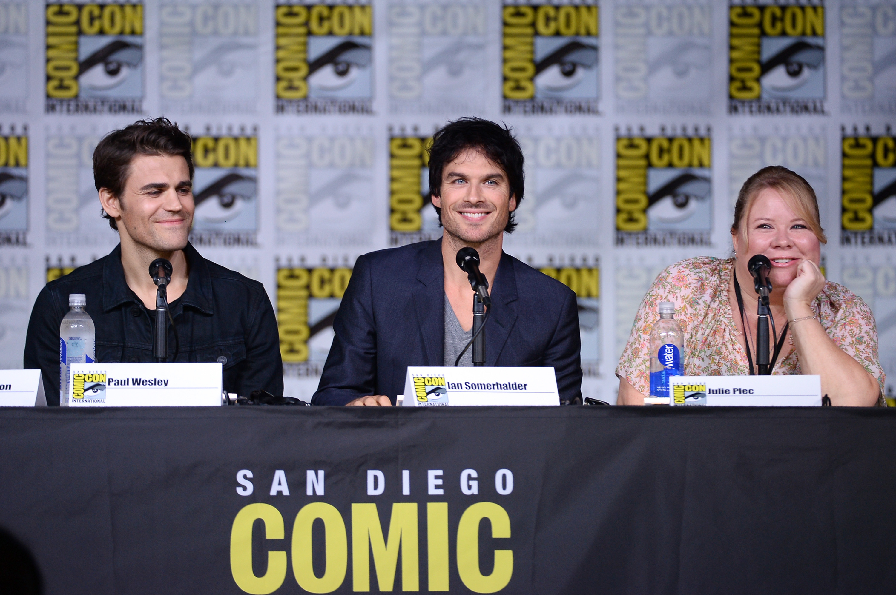 The Vampire Diaries cast at Comic-Con