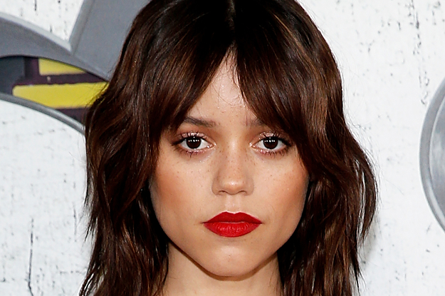 Jenna Ortega poses on the red carpet