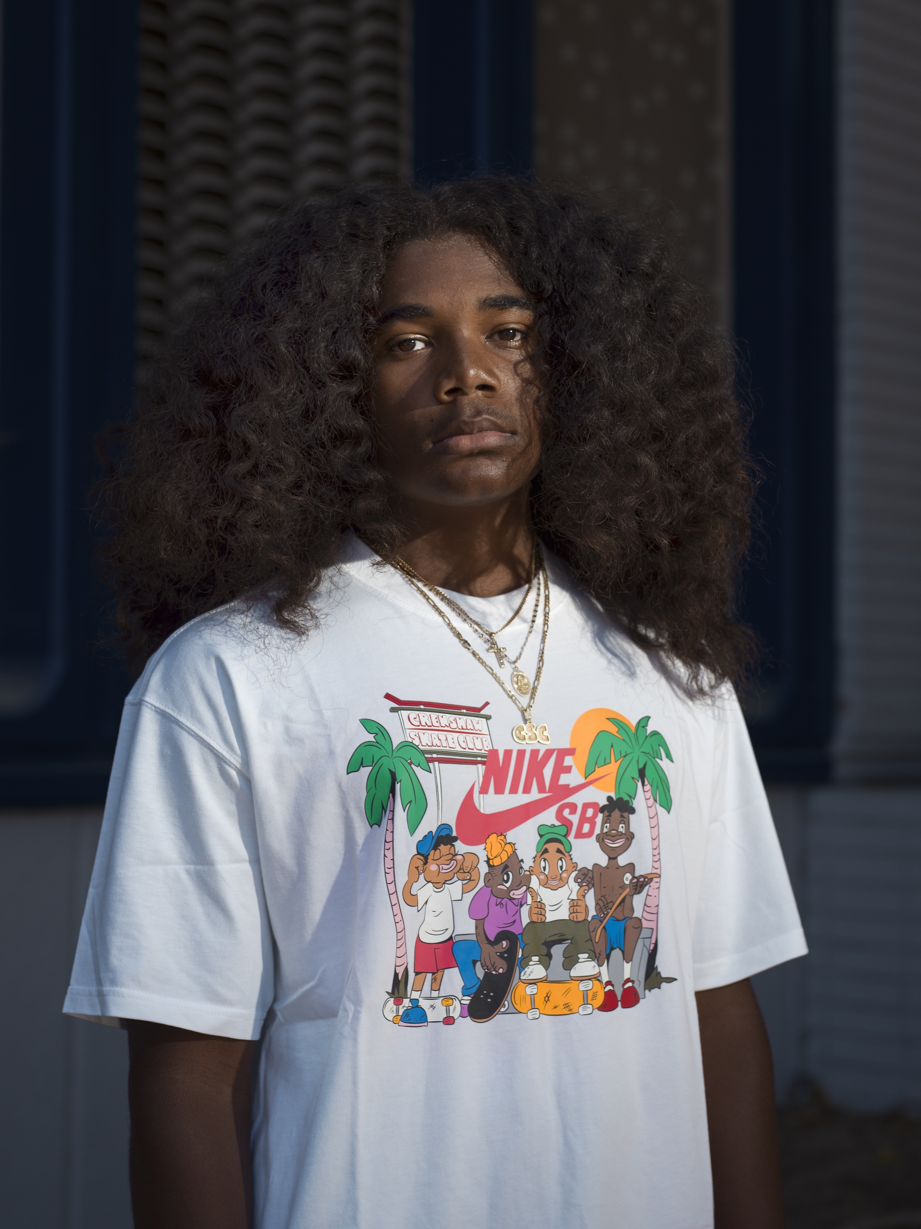 CRENSHAW SKATE CLUB×NIKE SB DUNK LOWTシャツ-