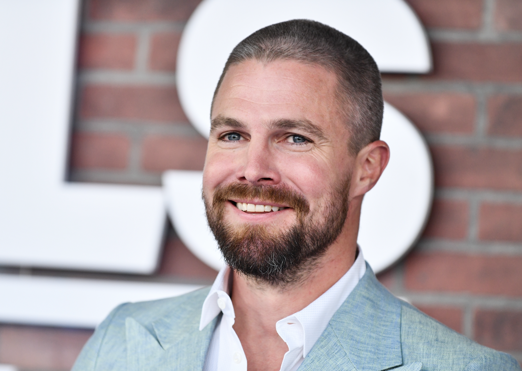 Closeup of Stephen Amell