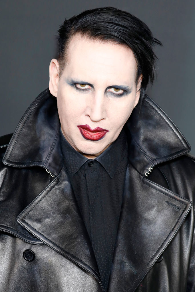 Closeup of Marilyn Manson