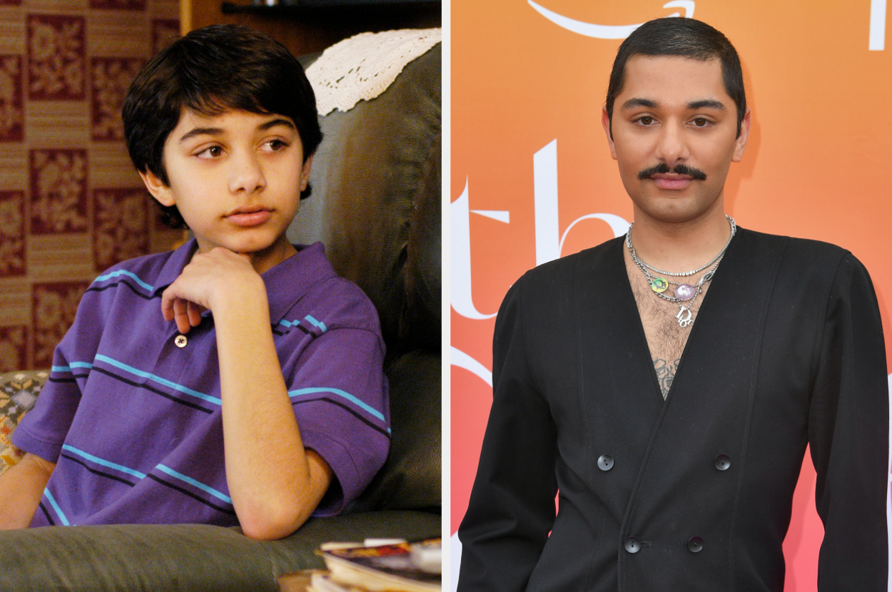 Side-by-side of Mark Indelicato in &quot;Ugly Betty&quot; vs. now