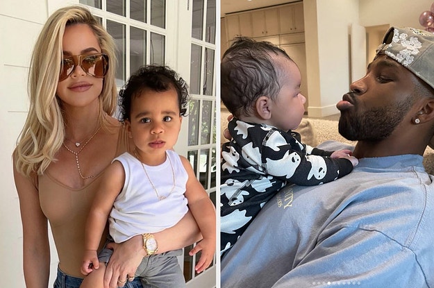 Khloé Kardashian Ignored Tristan Thompson at True's First Birthday Party -  Details on Party, Decor, and Food