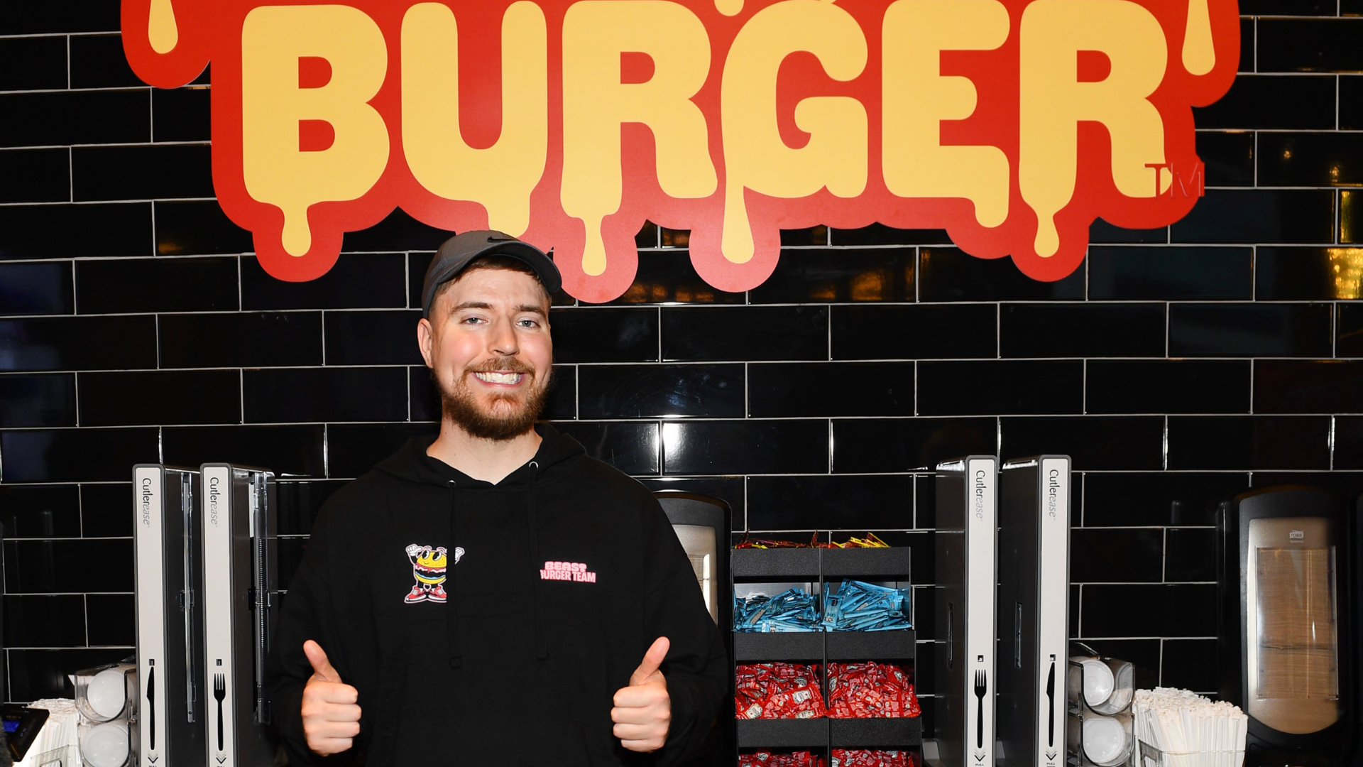 MrBeast Burger Adds Vegan Options In Partnership With Impossible Foods -  Tubefilter