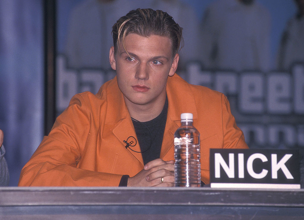 Closeup of Nick Carter