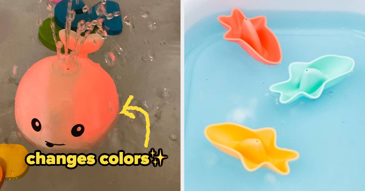 The 24 Best Bath Toys That Won't Get All Moldy