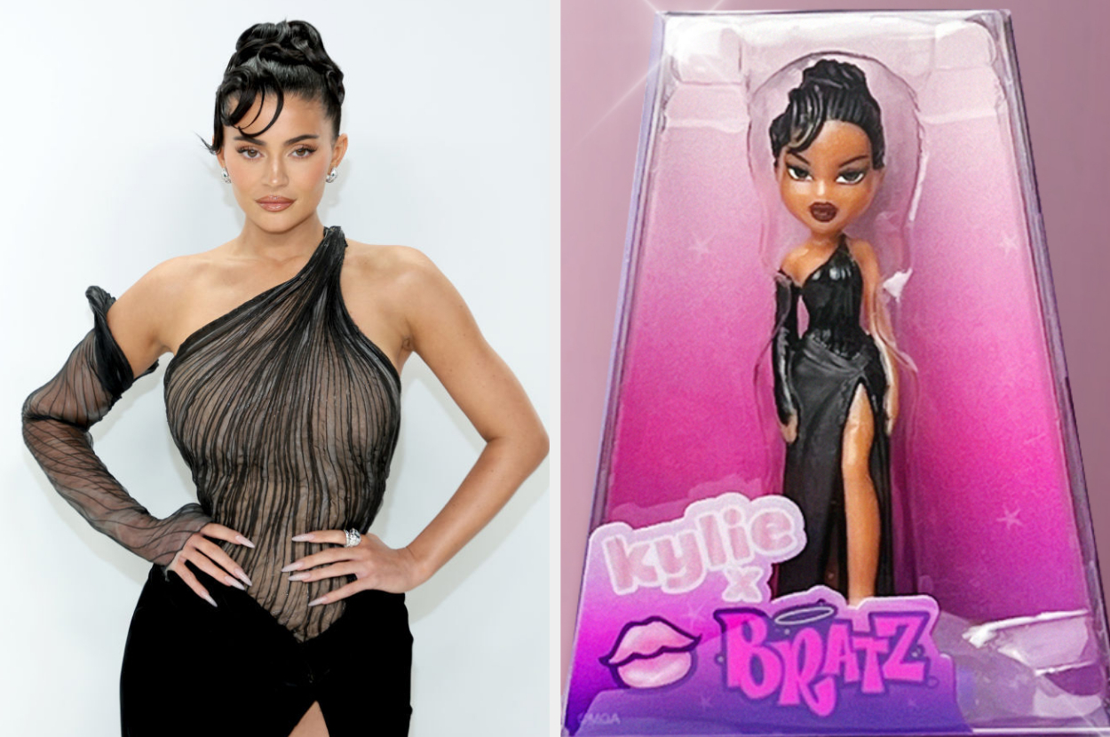 Side-by-side of Kylie and Bratz Kylie