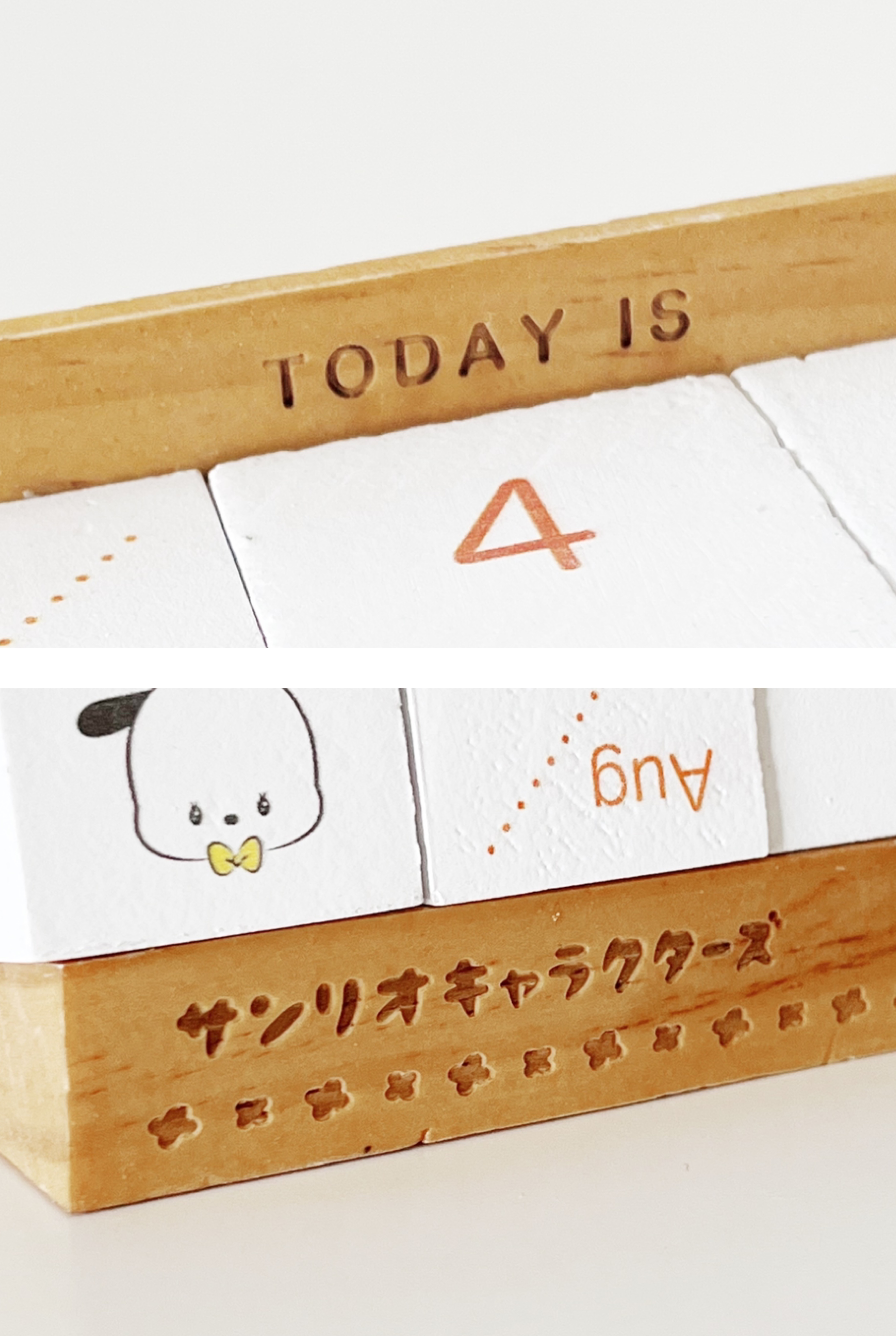 salut!(サリュ)のおすすめの雑貨「【サンリオキャラクターズ】ウッドカレンダー」