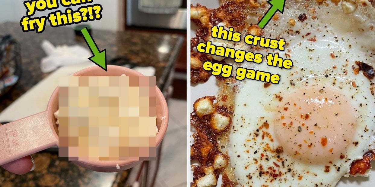I Tried TikTok's Two Ingredient Feta Fried Eggs Recipe - Vimarsana News