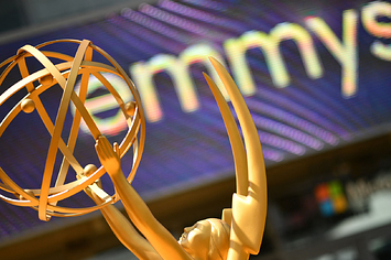 emmys red carpet and logo