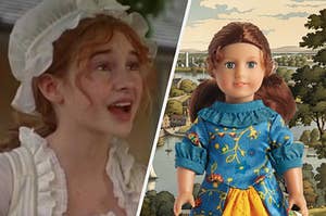 Felicity American Girl Doll in movie and in doll form
