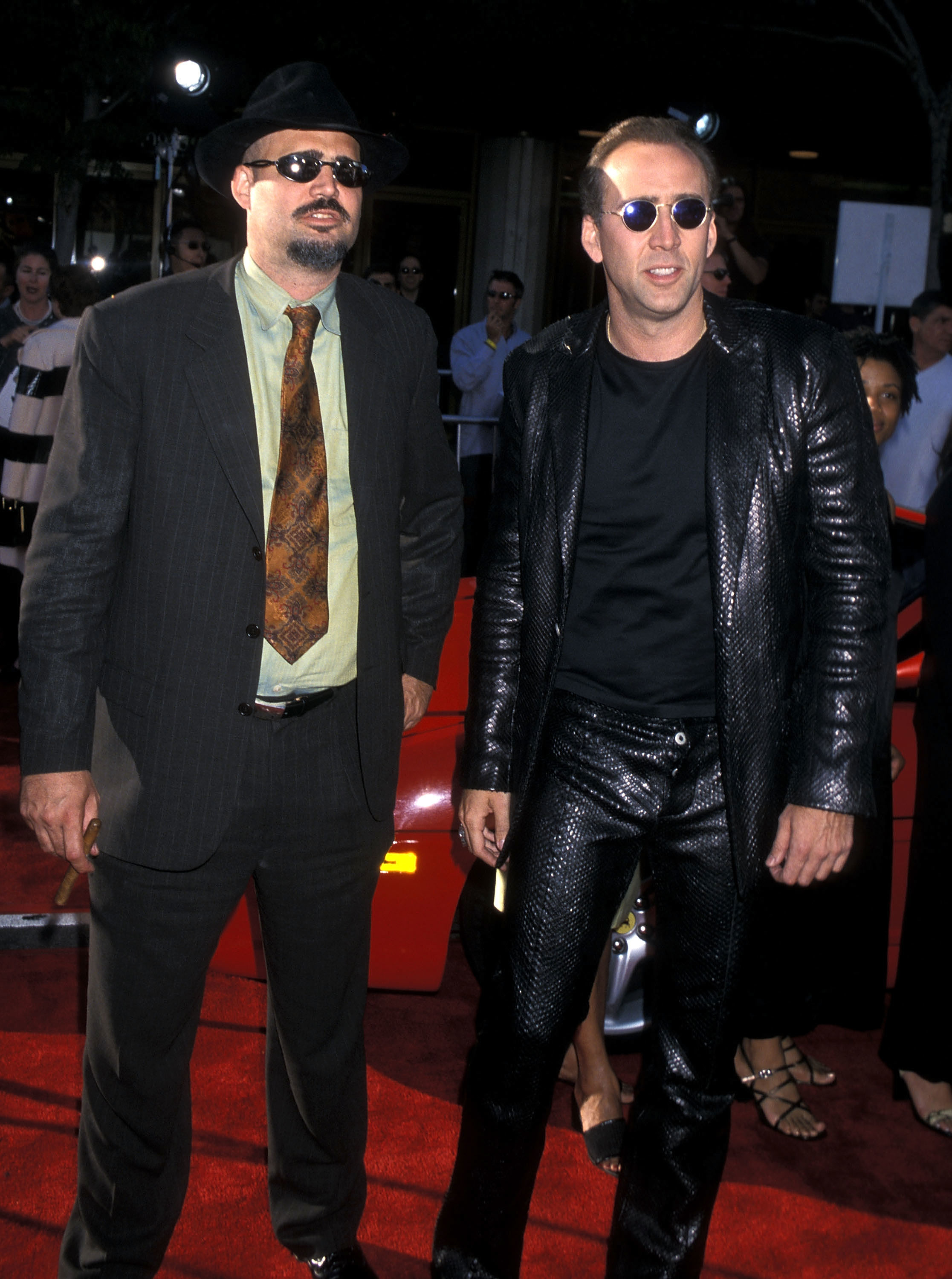 Christopher Coppola and Nicolas Cage