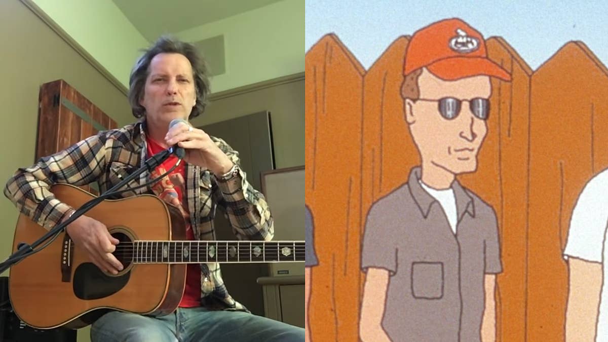 Hardwick provided the voice for Dale Gribble and served as a writer and producer on the show.
