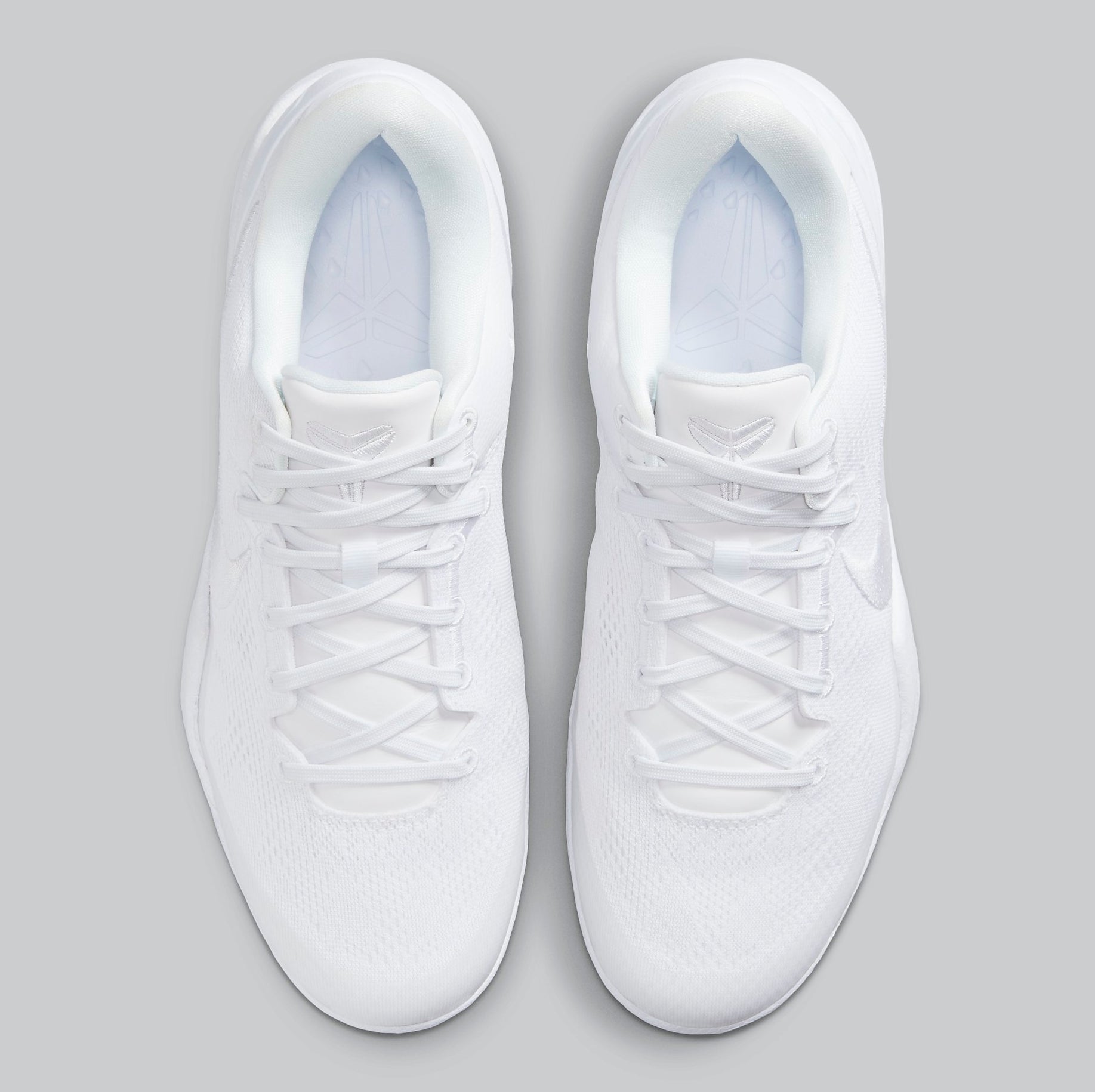 Nike Kobe 8 VIII Halo Triple White Release Date FJ9364-100 Top