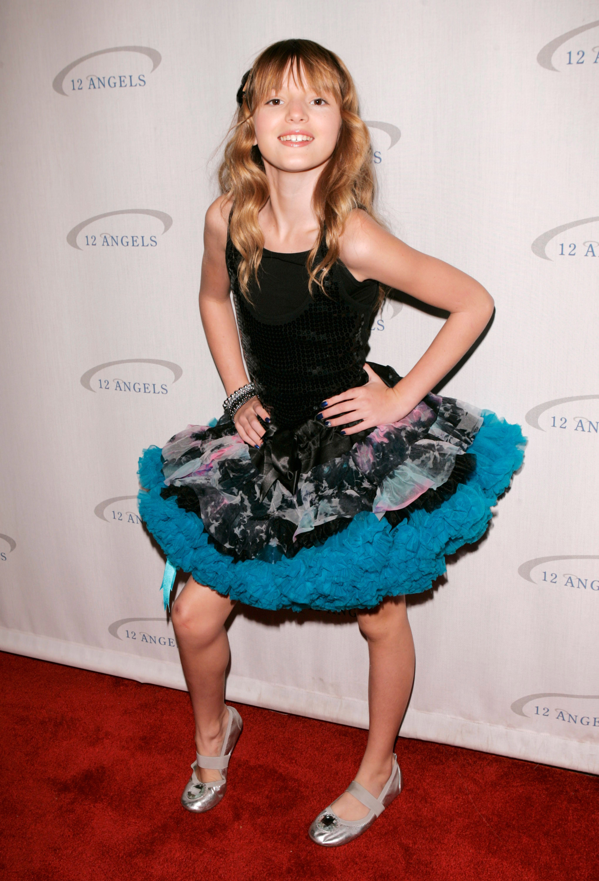 younger bella on the red carpet