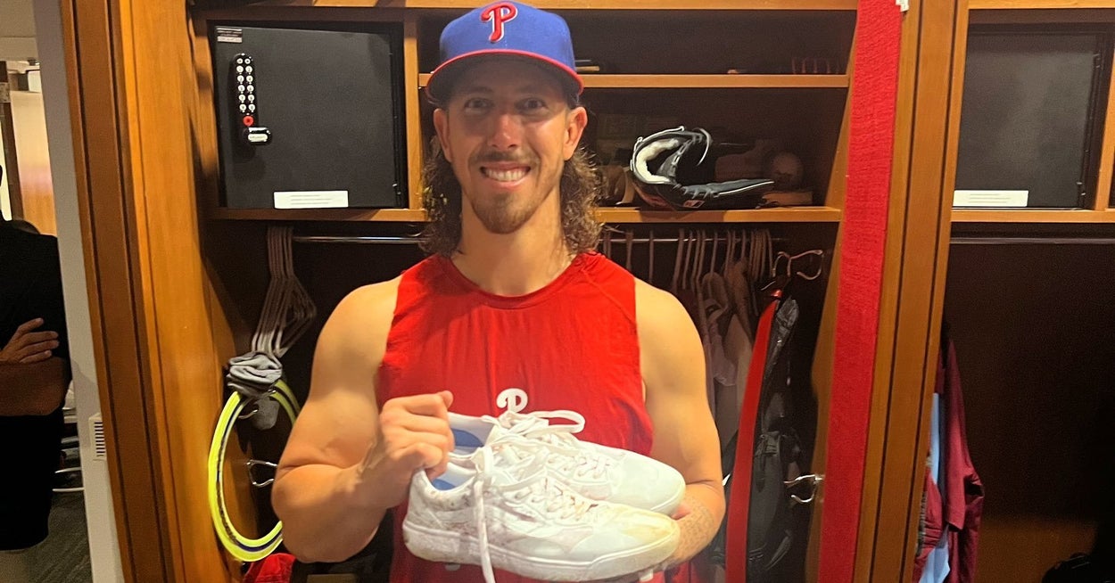 Michael Lorenzen's No-Hitter Vans Are Hall Of Fame Bound