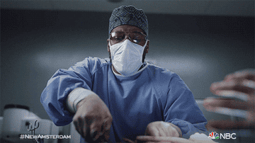GIF from &quot;New Amsterdam&quot;