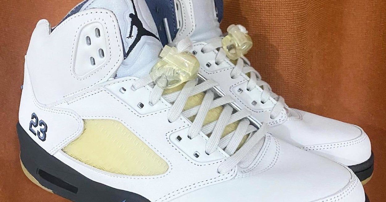A Ma Maniére x Air Jordan 5 Surfaces in Second Colorway