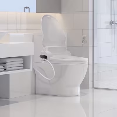 The soft close and heated bidet toilet seat.