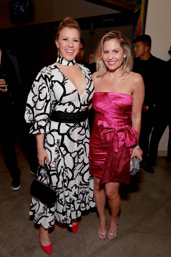 jodie and candace at an event