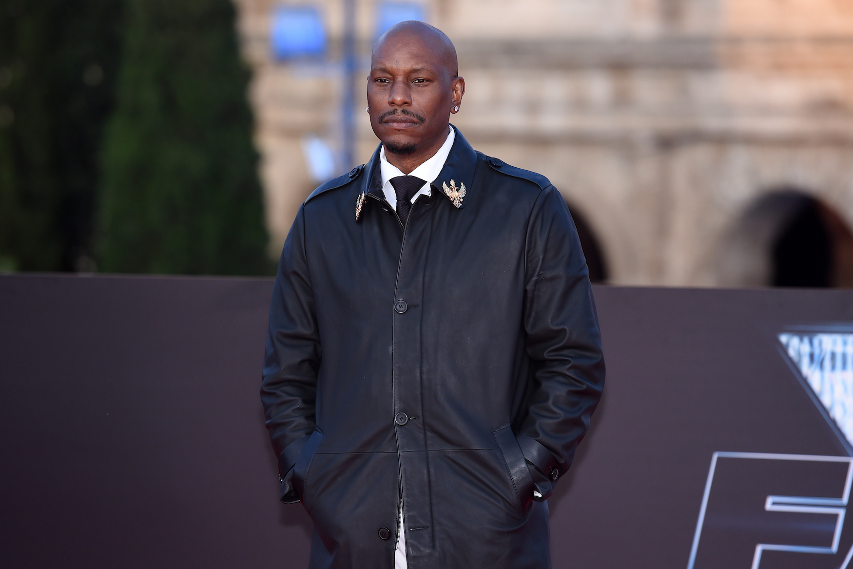 tyrese standing outside