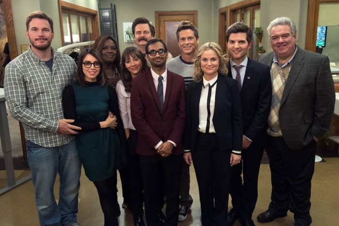The cast of &quot;Parks and Recreation&quot;