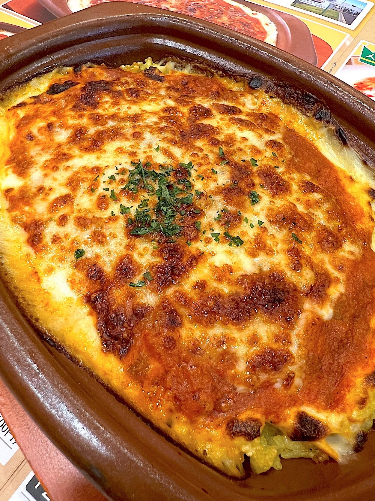 サイゼリヤのおすすめのメニュー「焼きチーズ ミラノ風ドリア」