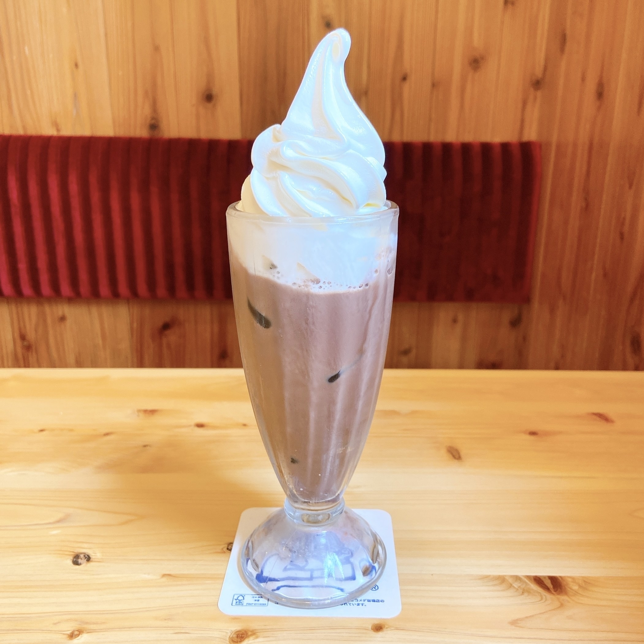 コメダ珈琲店のオススメのドリンク「アイスココア」