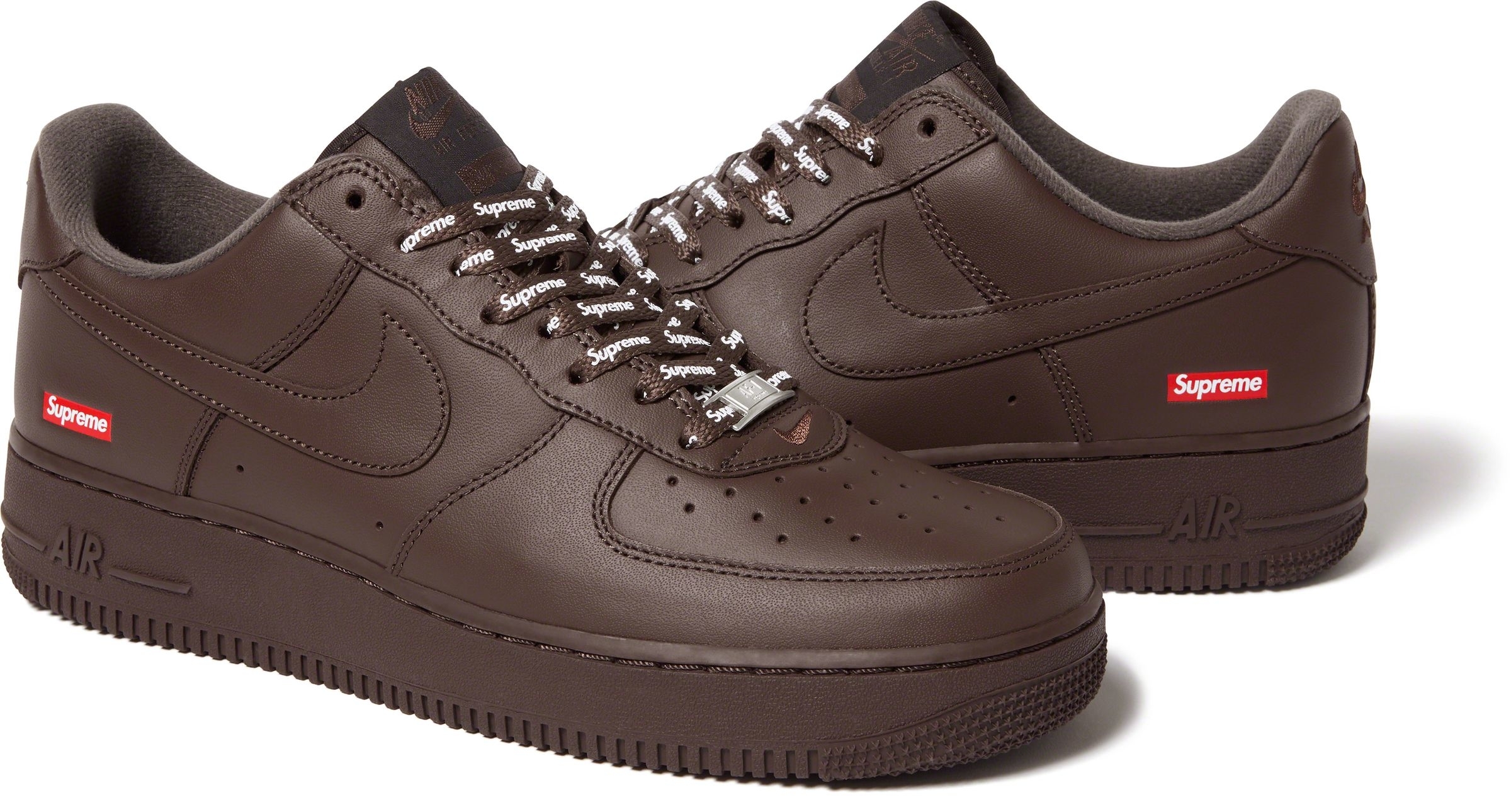 Supreme x Nike Air Force 1 Low 'Baroque Brown' Release Date | Complex