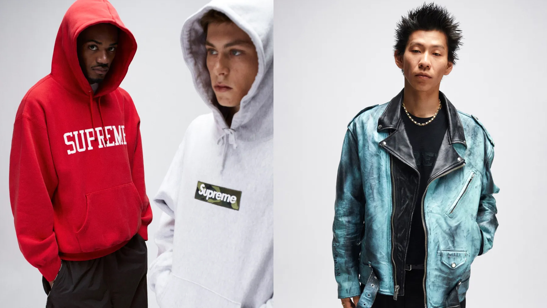 Supreme Officially Unveils Louis Vuitton Collaboration  Supreme clothing,  Leather baseball jacket, Louis vuitton supreme
