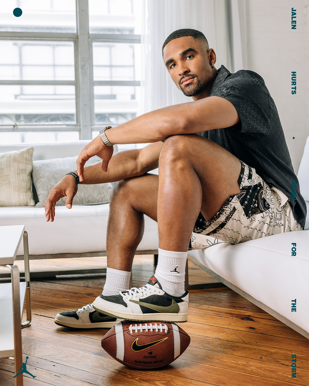 Eagles' star Jalen Hurts signs with Jordan Brand