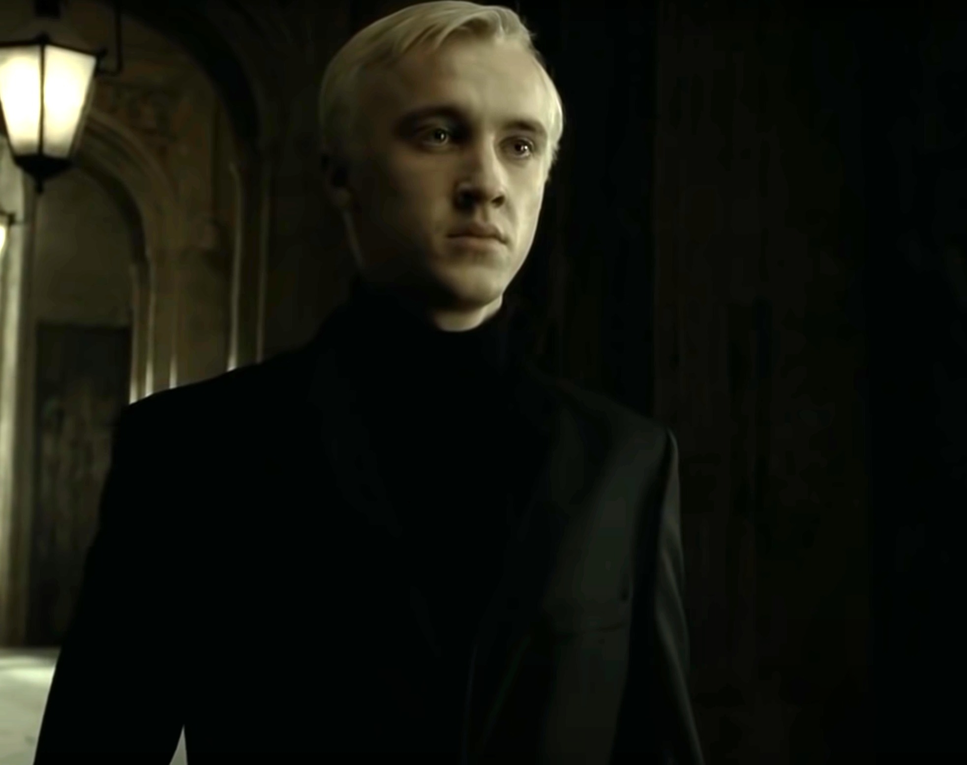 Closeup of Draco Malfoy